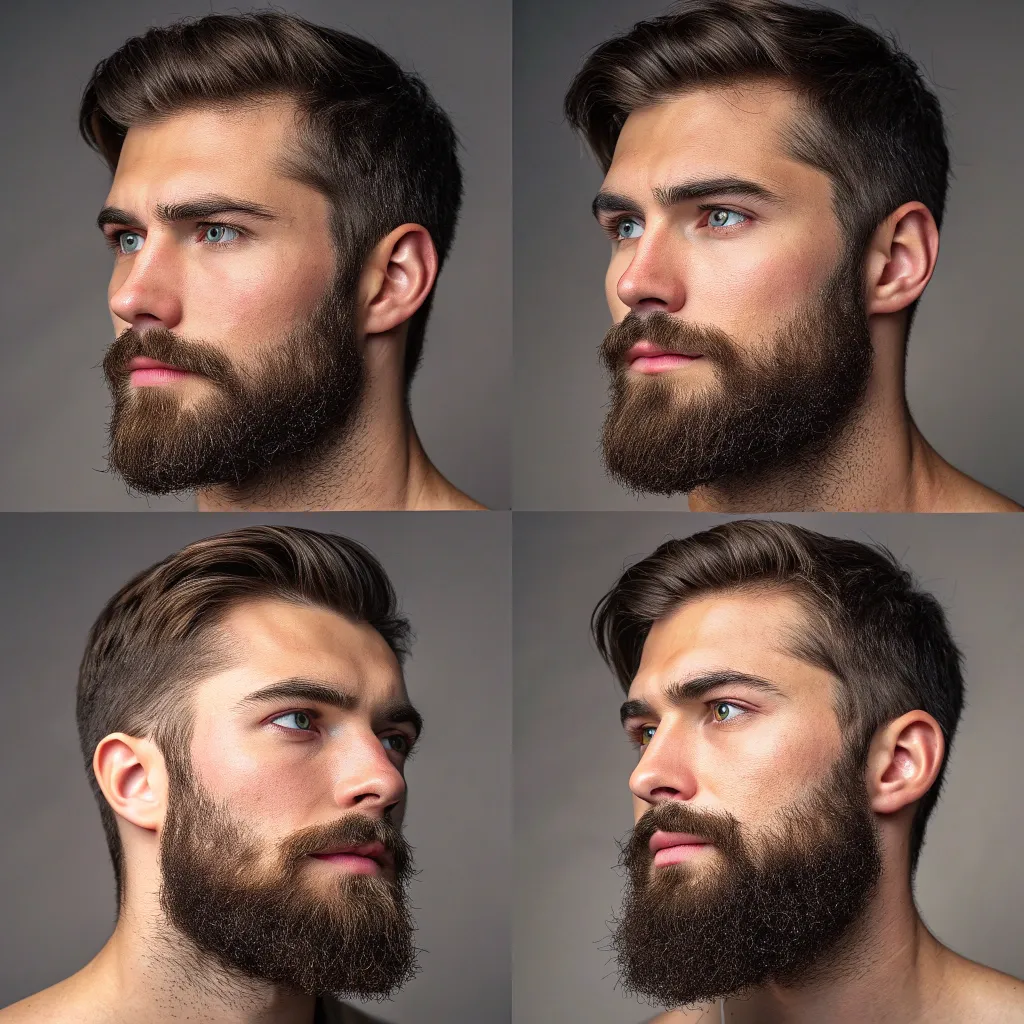 5 مدل ریش مناسب برای صورت با دماغ بزرگ 2