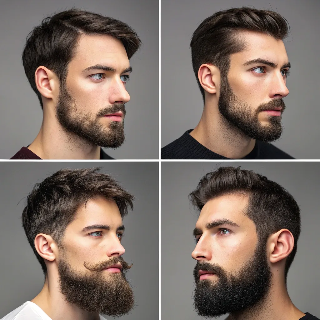 5 مدل ریش مناسب برای صورت با دماغ بزرگ
