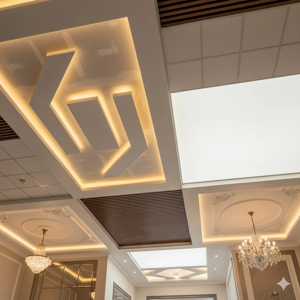 5 مدل سقف کاذب پرطرفدار سال 1404