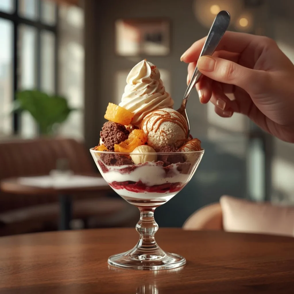 6 ایده خلاقانه برای سرو بستنی در کافی شاپ ها