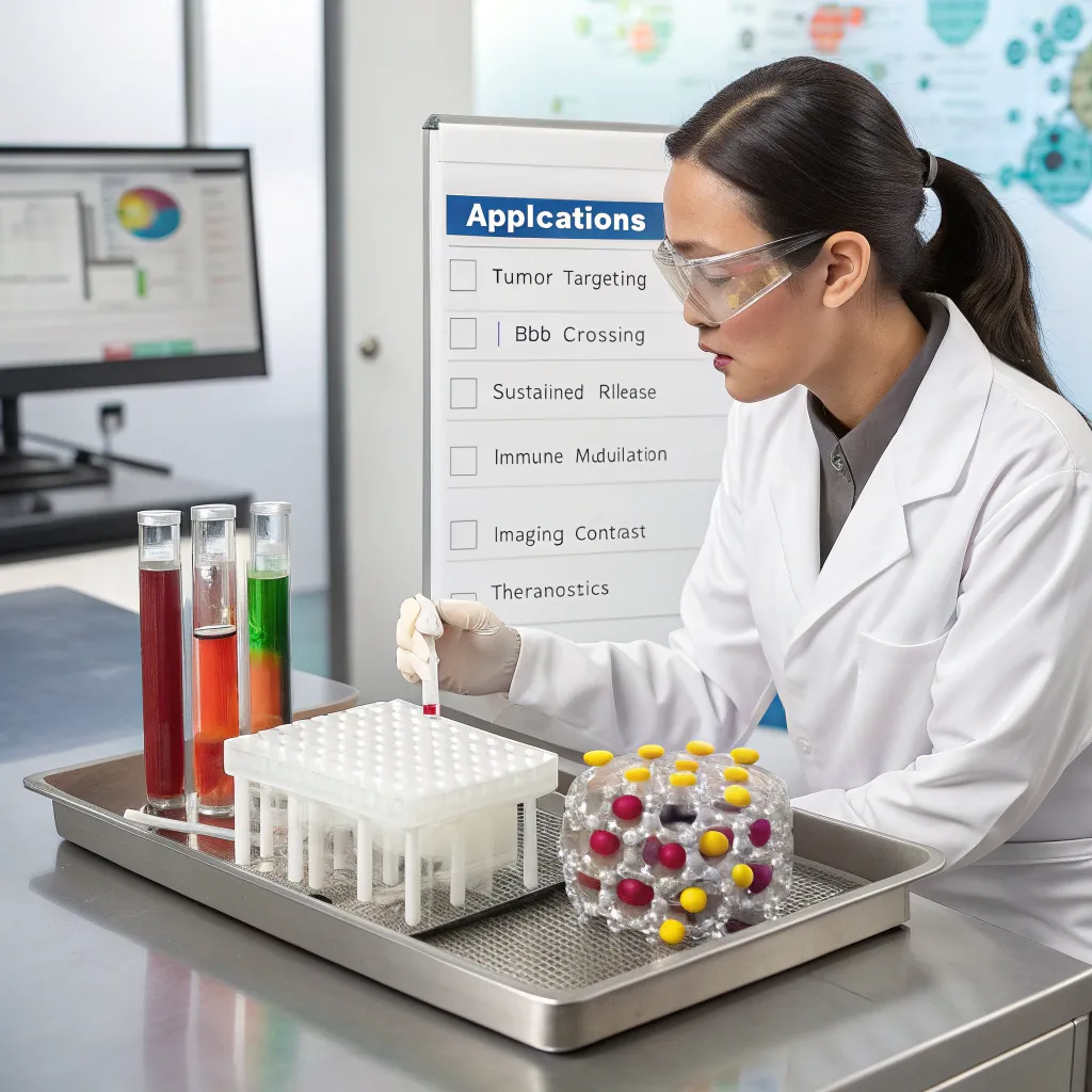 6 کاربرد ریزذرات نانویی در دارورسانی هدفمند پزشکی