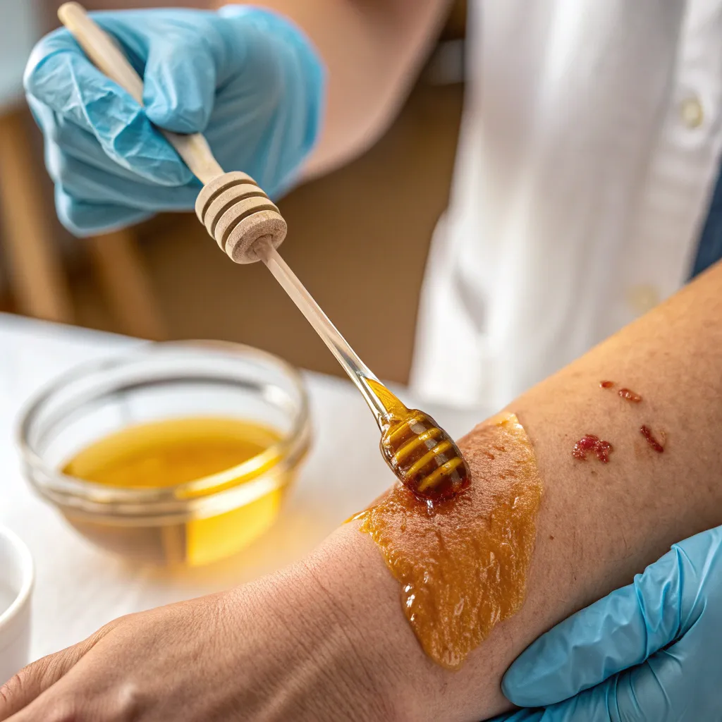 6 کاربرد عسل در درمان زخم های سطحی و سوختگی های جزئی