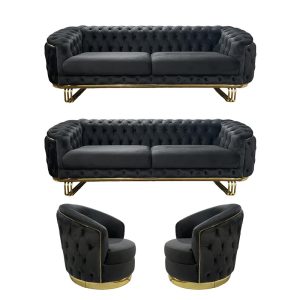 بهترین قیمت مبل راحتی 8 نفره تولیدی راول مدل چستر لاوین ارسال سراسر ایران