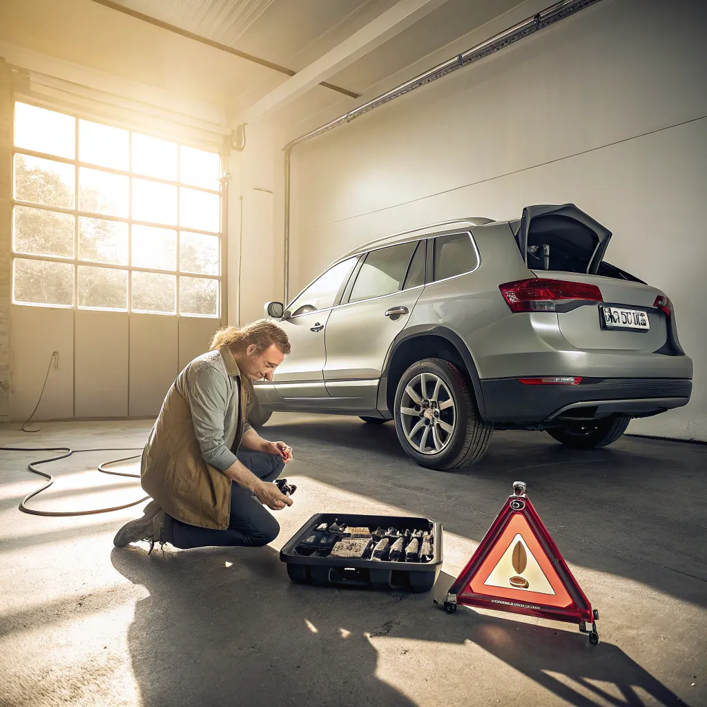 آماده‌سازی زاپاس پنچرگیری خودرو پیش از سفر