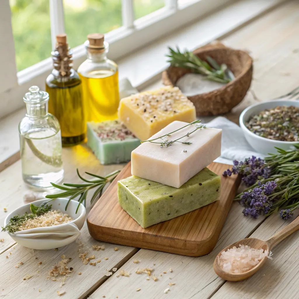 آموزش ساخت و فروش صابون گیاهی در خانه