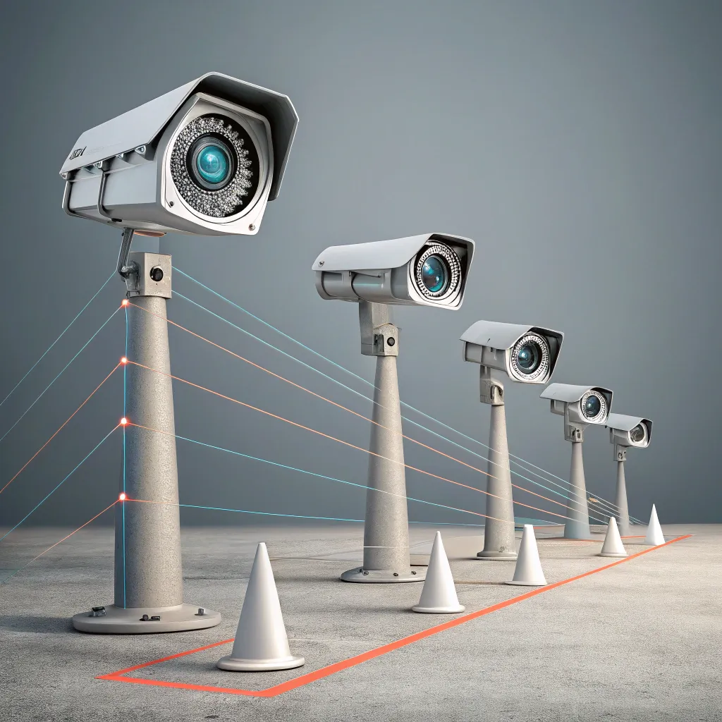 آنالیز زاویه دید و فاصله کانونی دوربین‌ های امنیتی