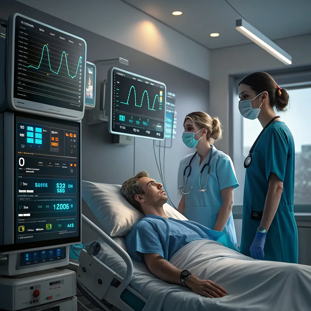 آنالیز عملکرد مانیتورینگ بیمار در بخش‌ های ICU