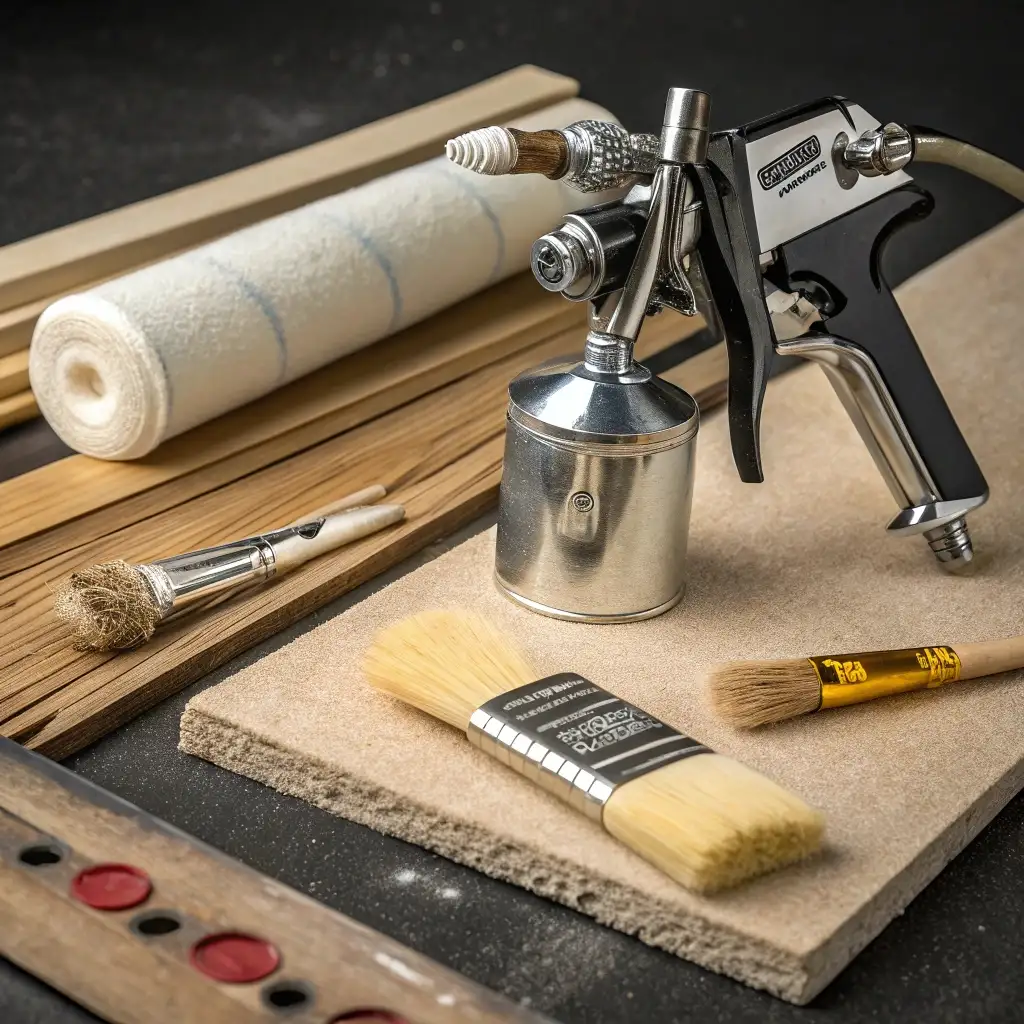 ابزارهای مورد نیاز برای رنگ آمیزی چوب و فلزات