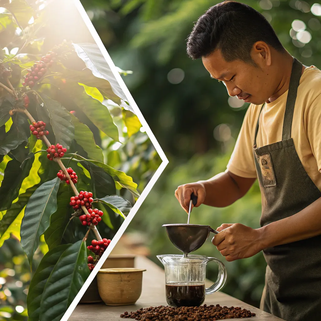 از منشأ تا روش دم آوری قهوه لیبریکا 1 منشأ تا روش دم آوری قهوه لیبریکا 2