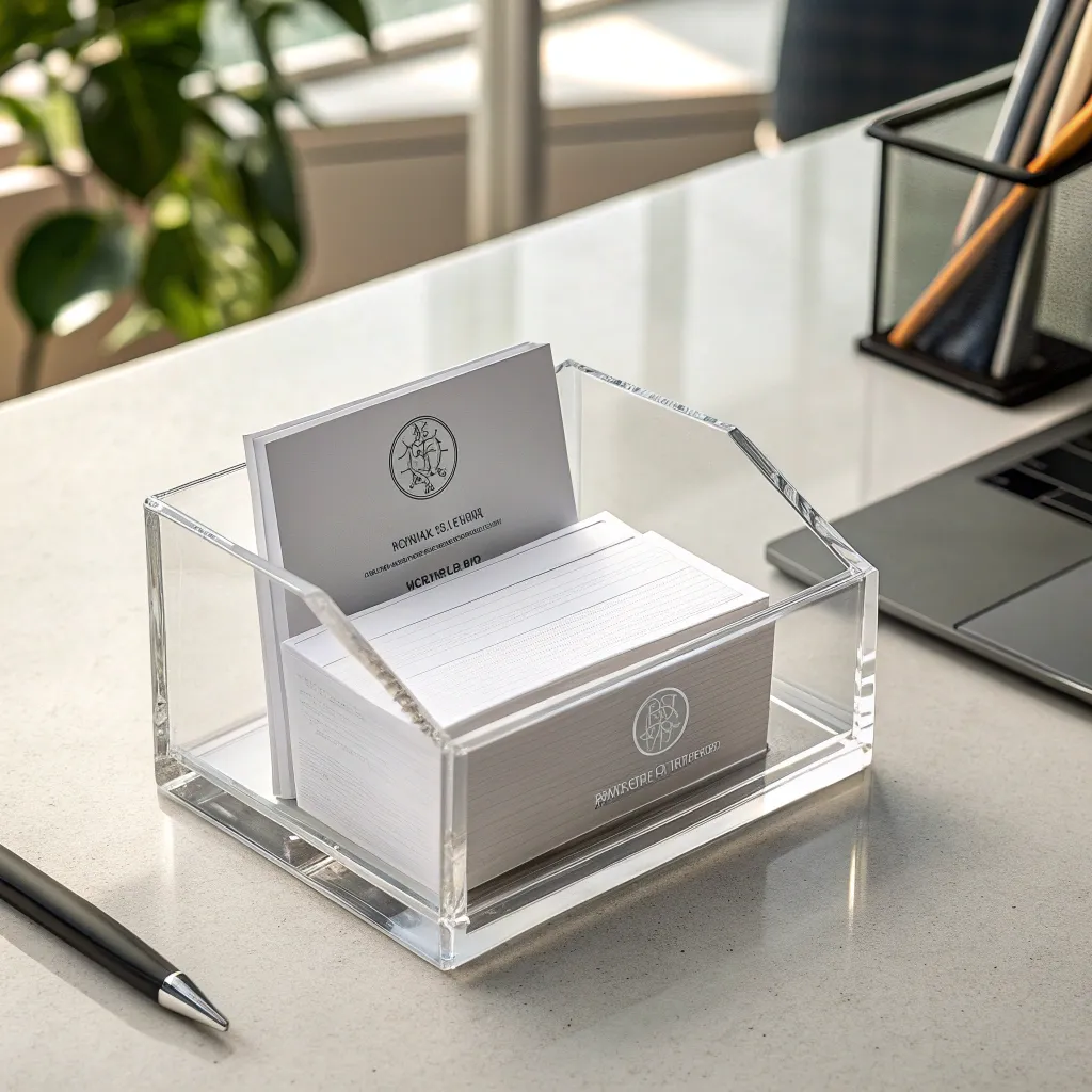 استند رومیزی کارت ویزیت با حکاکی لوگو 1 رومیزی کارت ویزیت با حکاکی لوگو 2