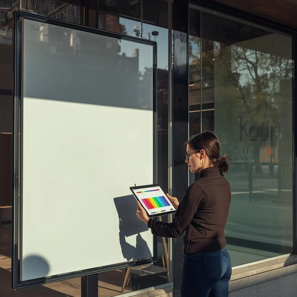 انتخاب رنگ مناسب تابلو بر اساس روانشناسی مشتری