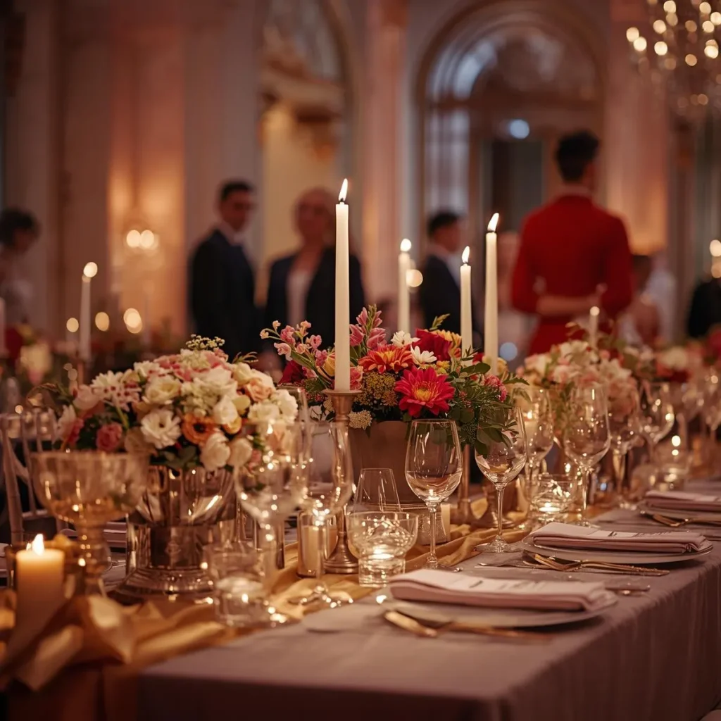 ایده های خلاقانه برای تزئین میز و فضای مراسم