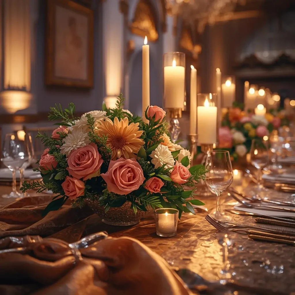 ایده های خلاقانه برای تزئین میز و فضای مراسم