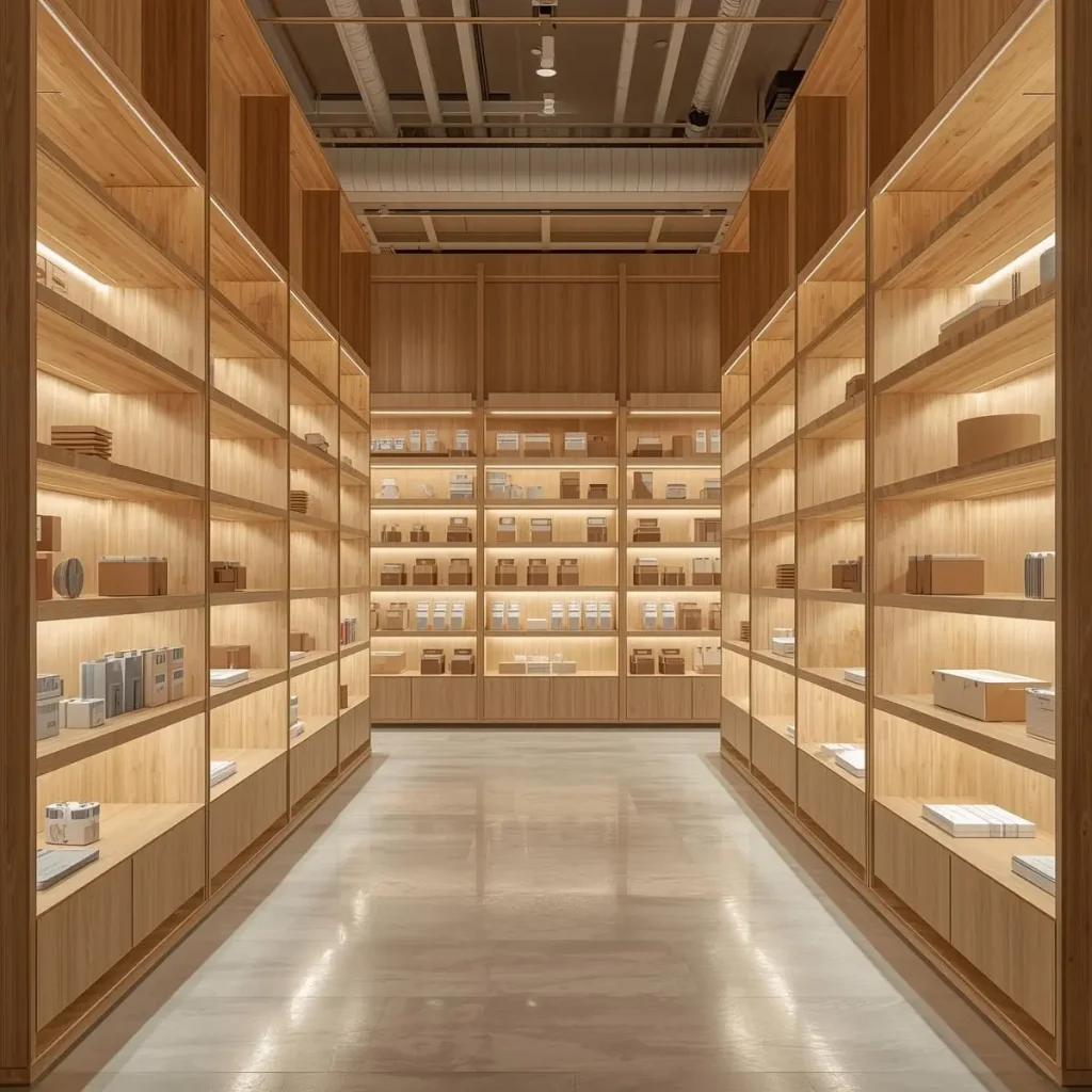 ایده های نو برای طراحی قفسه در فروشگاه ها