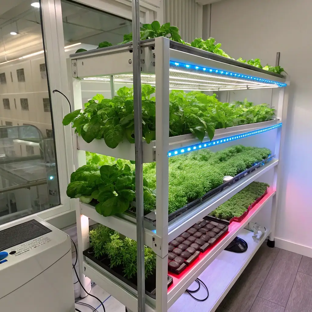 ایده پرورش سبزیجات در آپارتمان برای کسب درآمد