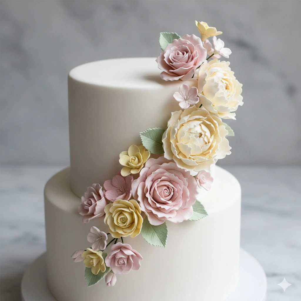 ایده‌های جذاب تزیین کیک خانگی با فوندانت