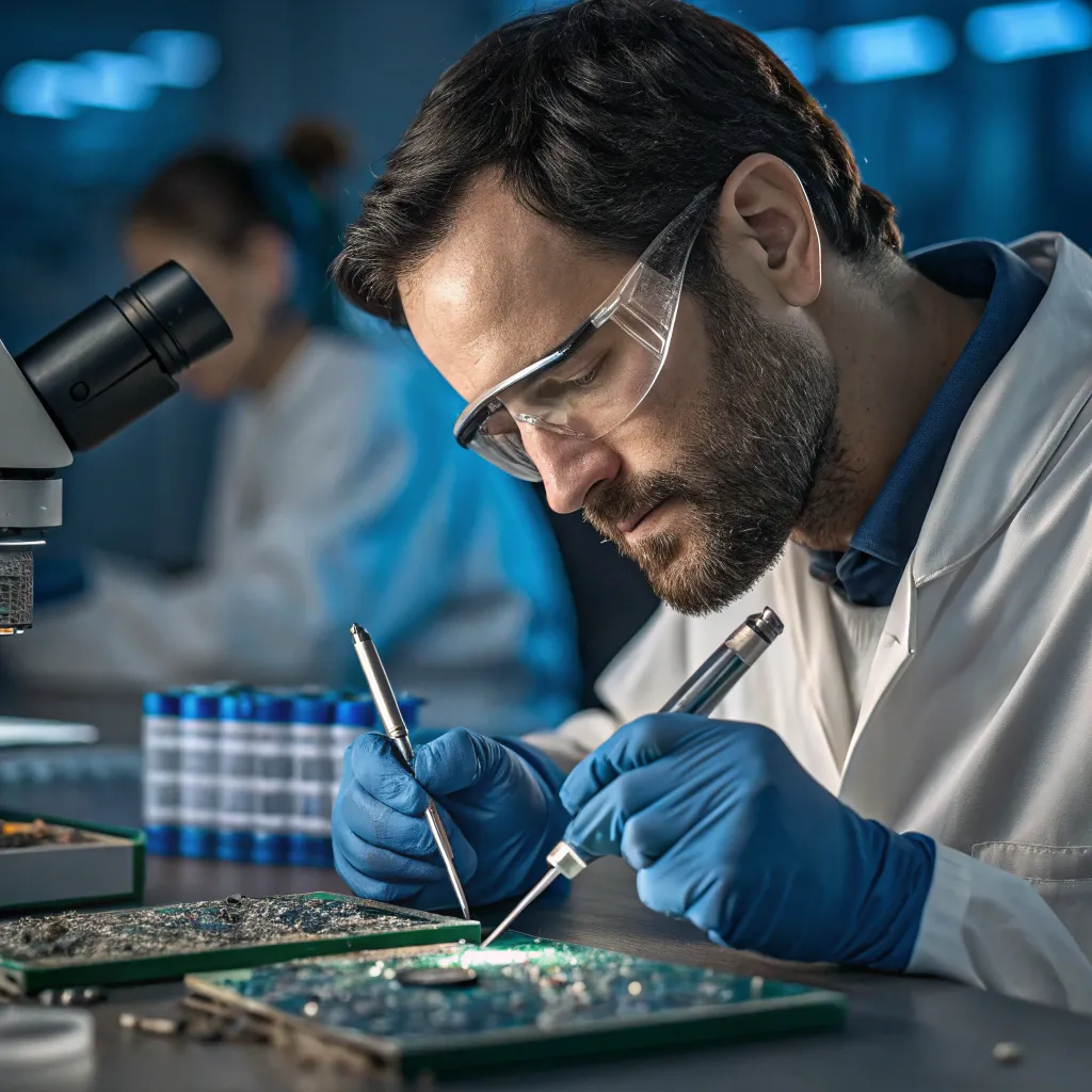 بازیافت تانتالیوم برای تولید خازن‌ های میکروالکترونیکی