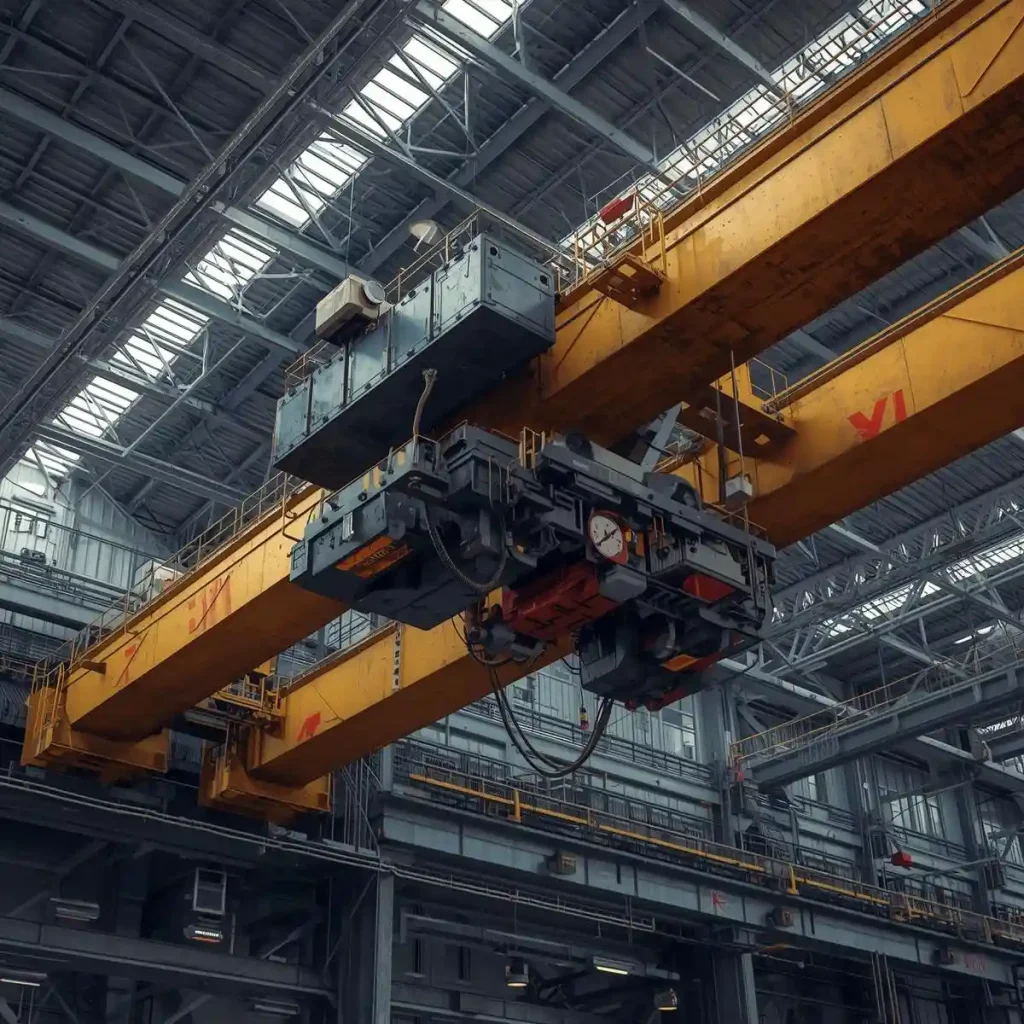 بررسی سیستم های ایمنی جرثقیل سقفی و جلوگیری از حوادث