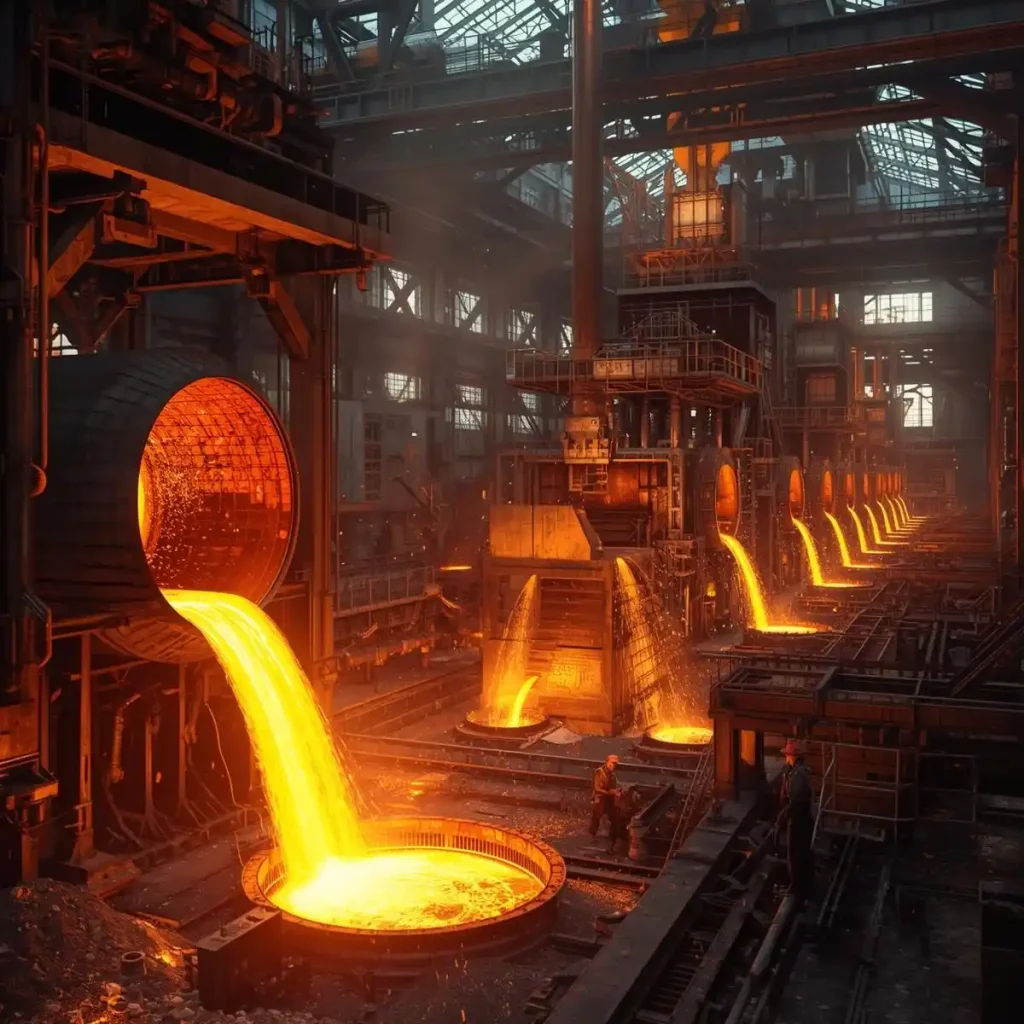 بررسی فرآیند تولید فولاد از سنگ آهن تا محصول نهایی