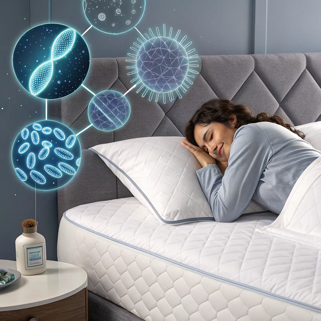 مواد نوین آنتی‌ باکتریال در سلامت کالای خواب 2