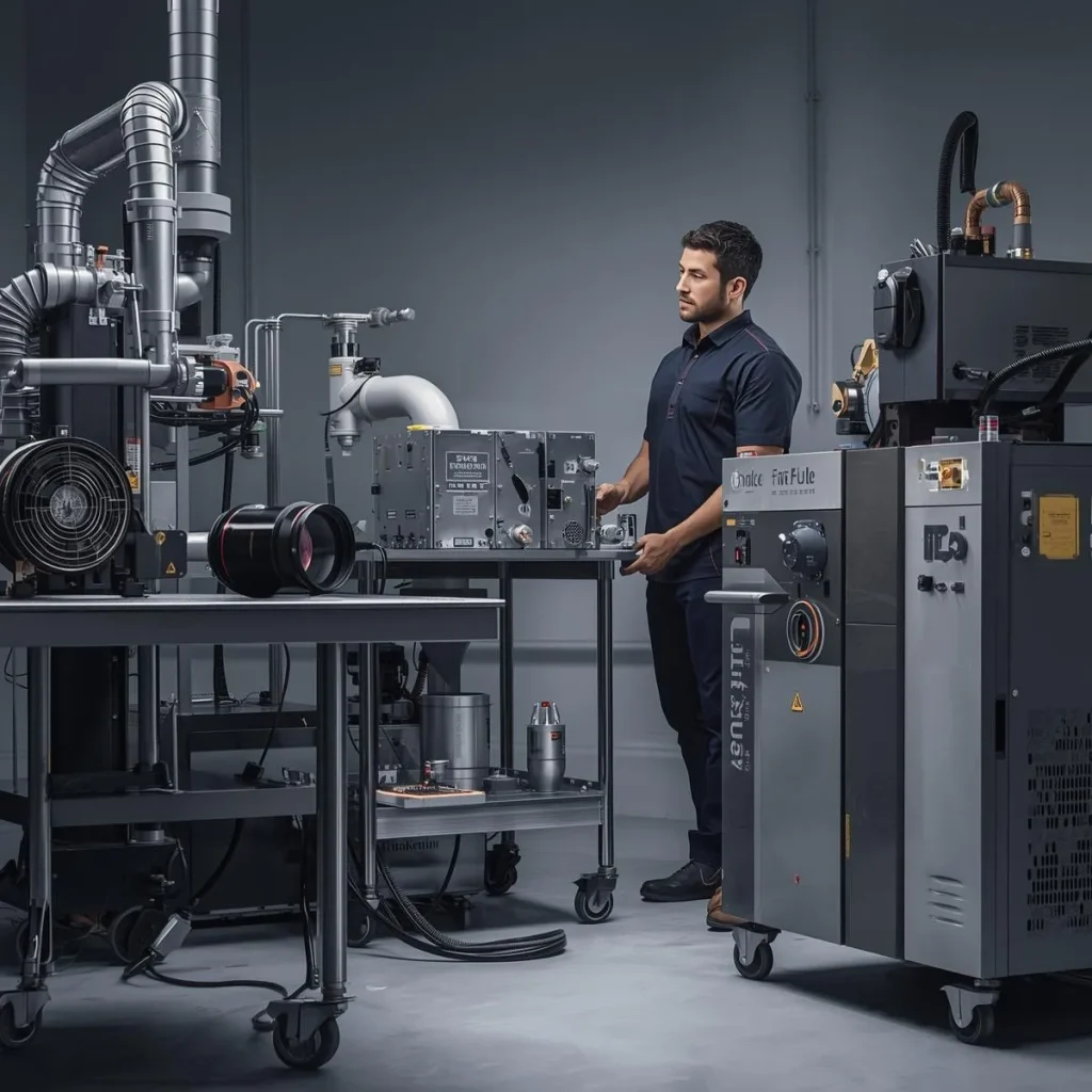 تجهیزات جانبی و مکمل برای دستگاه های لیزر