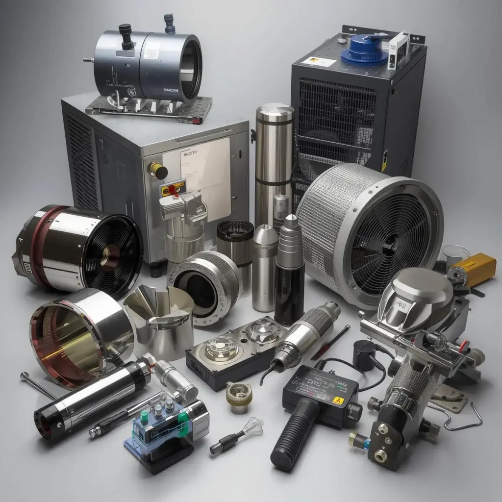 تجهیزات جانبی و مکمل برای دستگاه های لیزر