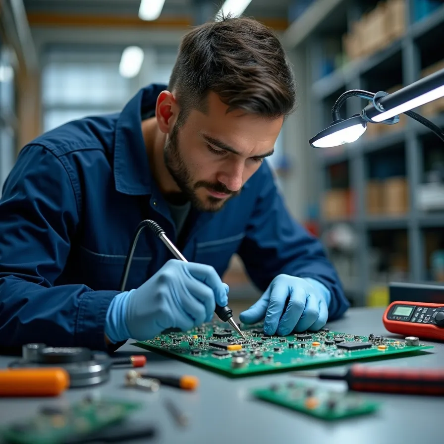 تعمیر برد الکترونیکی پکیج در تهران جنت آباد