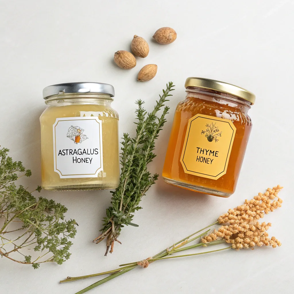 عسل گون و آویشن در درمان آلرژی و تقویت بدن