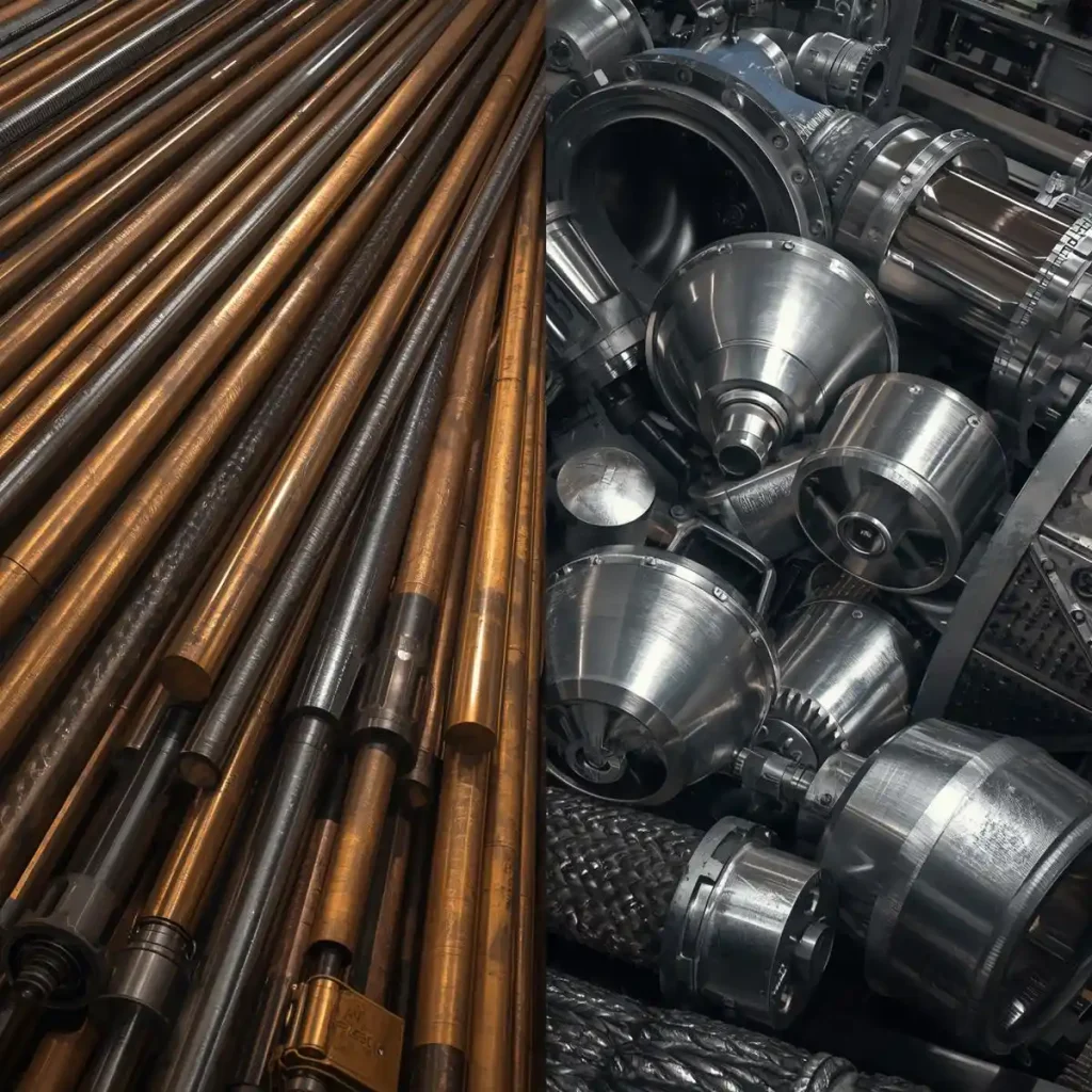 تفاوت فولاد آلیاژی و کربنی در مصارف صنعتی