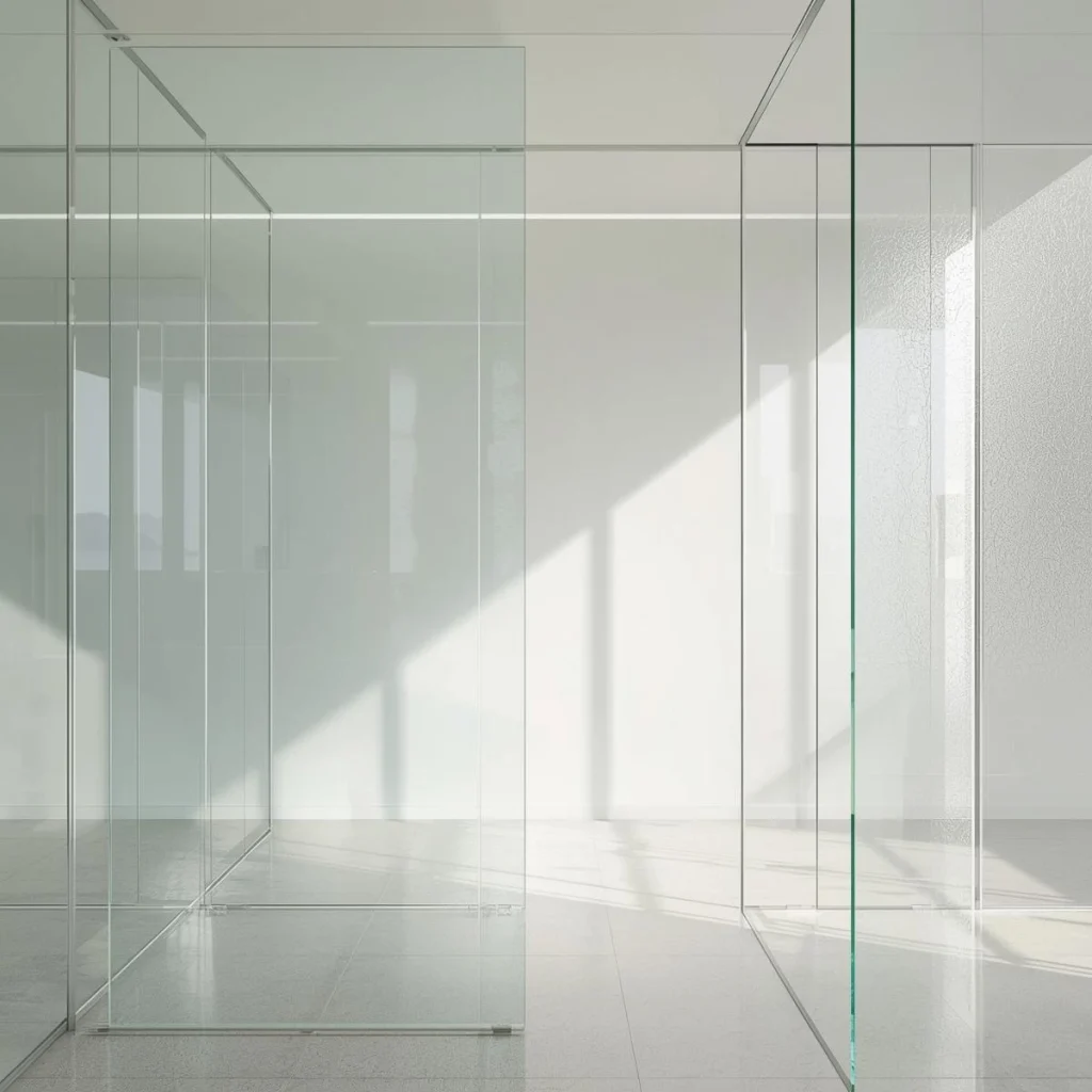 تفاوت پلکسی با شیشه و PVC در طراحی مدرن