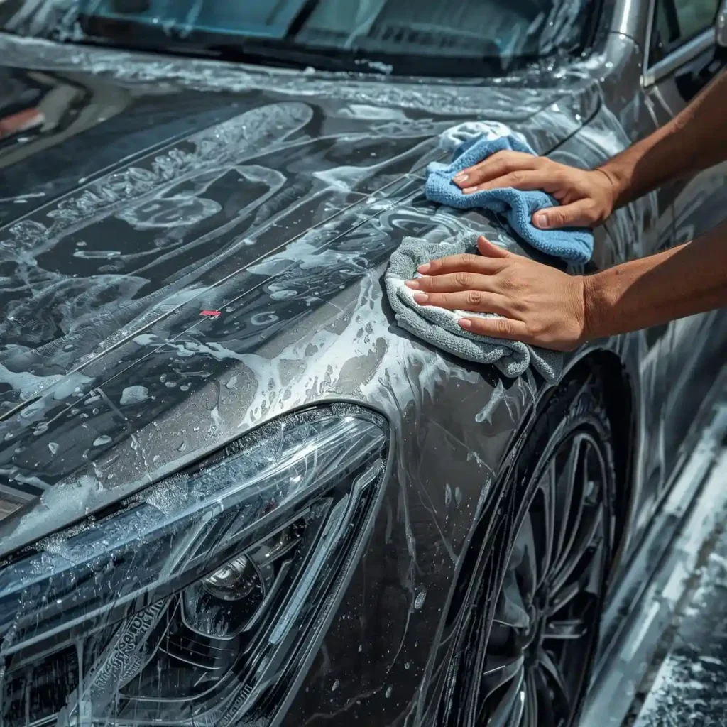 تمیزی ماندگار با شستشوی بدنه سه مرحله ای مخصوص رنگ متالیک