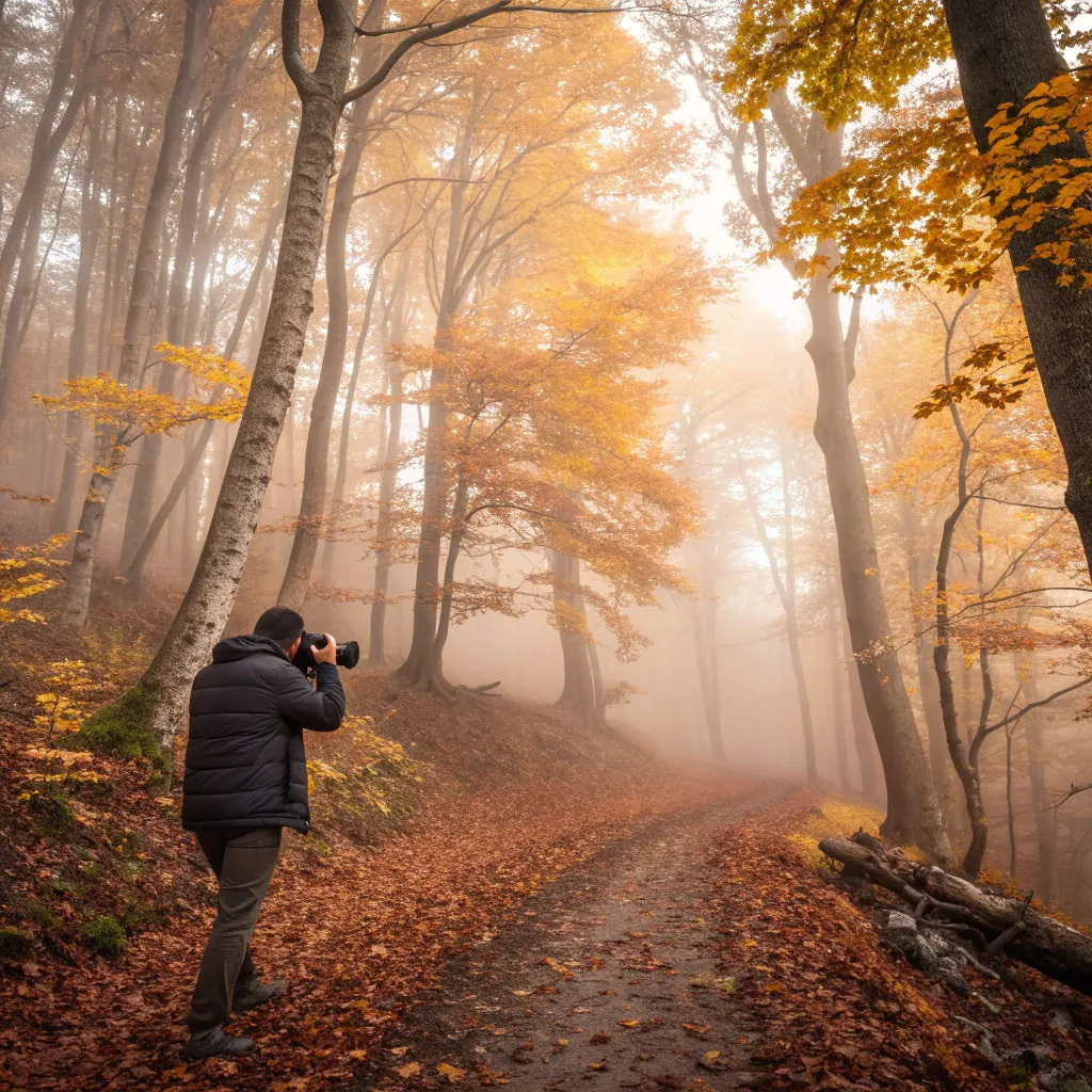 تور جنگل ناهارخوران با لوکیشن عکاسی پاییزی