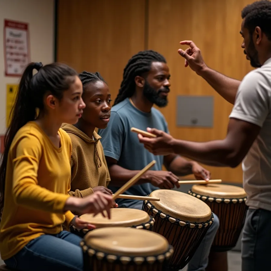 آموزش پرکاشن در تهران سعادت آباد 2