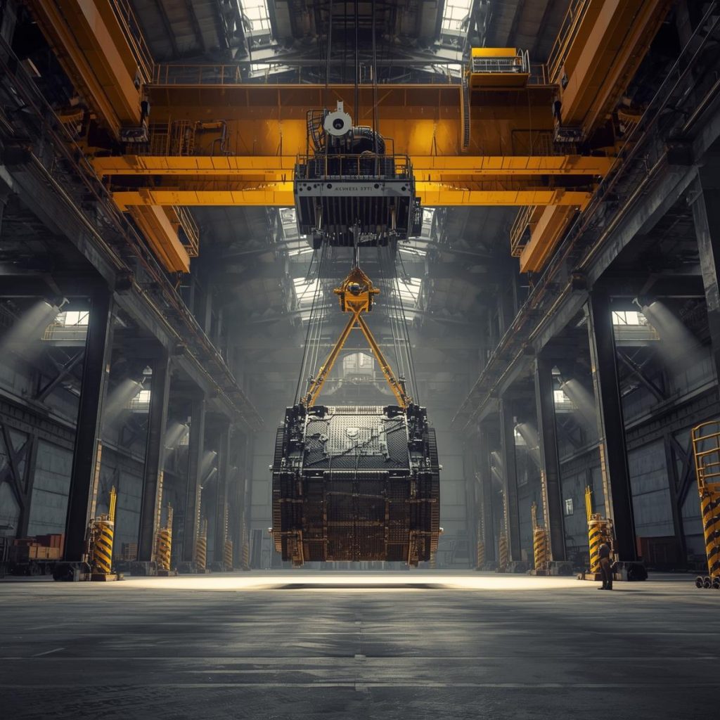 خدمات اجاره جرثقیل سقفی سنگین در اصفهان