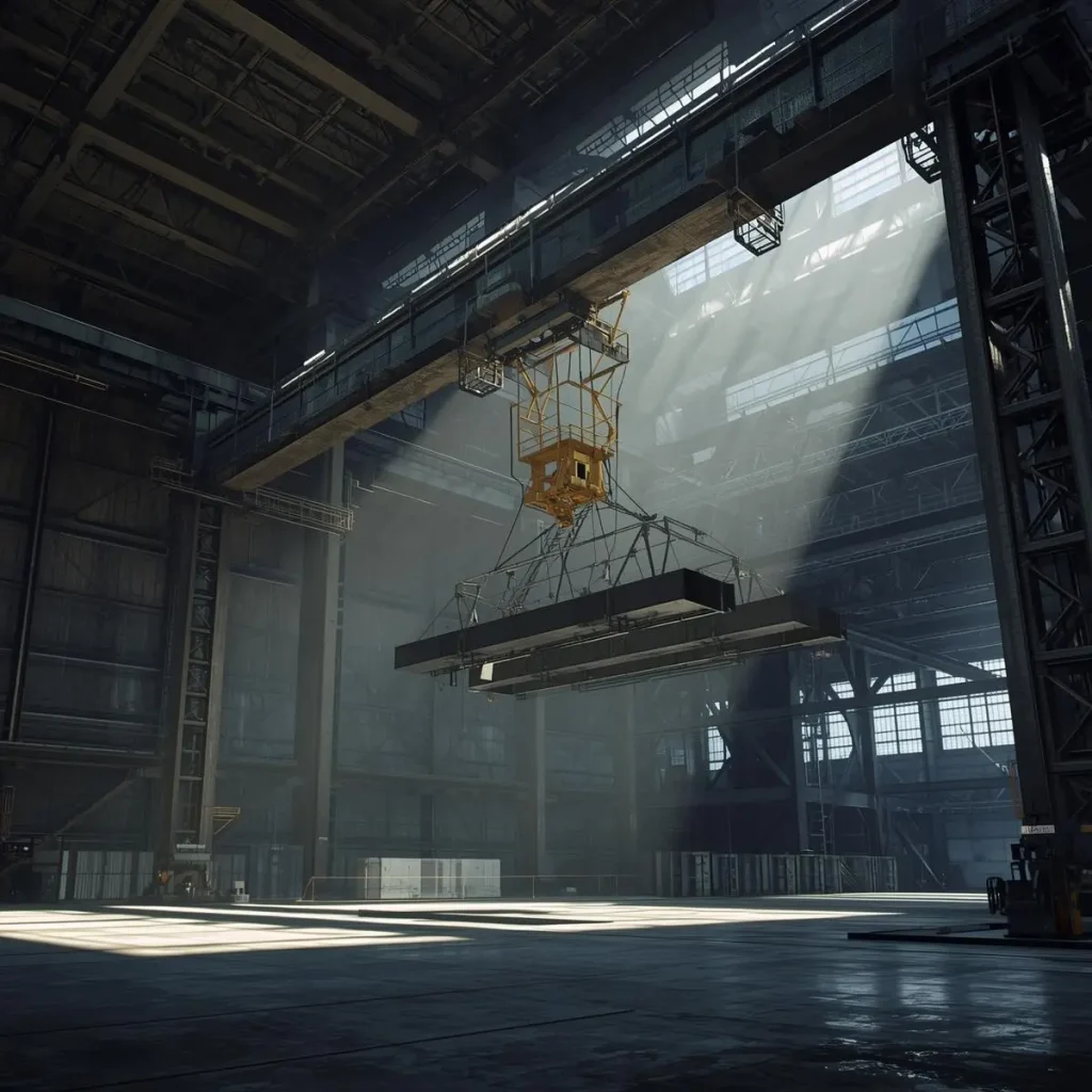 خدمات اجاره جرثقیل سقفی سنگین در کرمان