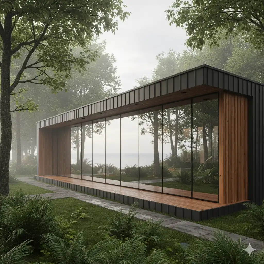 خدمات اجرای ویلا پیش ساخته مدرن در مازندران