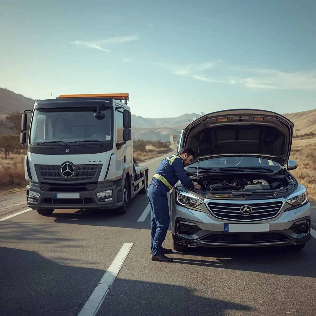 خدمات امداد خودرو سریع در شیراز با عیب یابی رایگان در محل