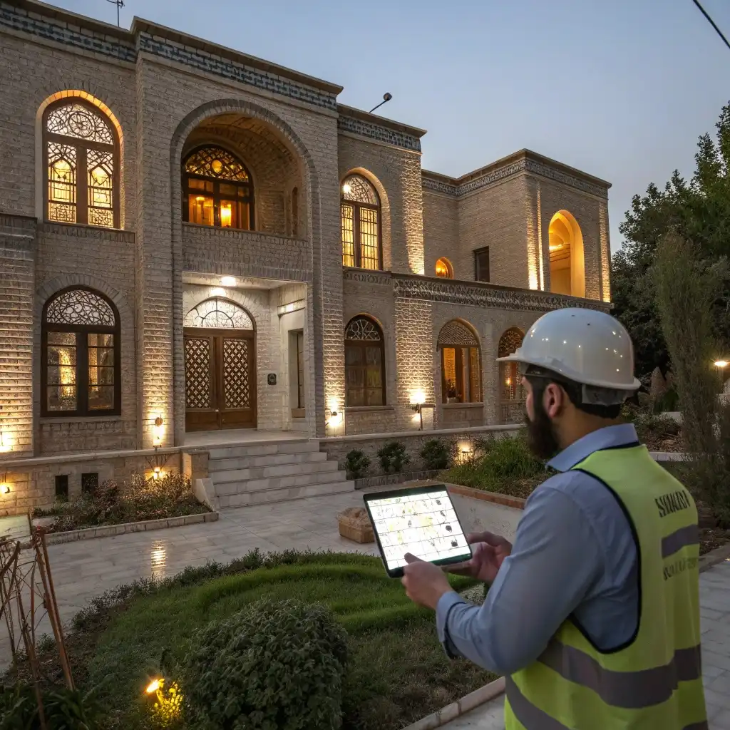 خدمات بازسازی هوشمند خانه قدیمی در قم