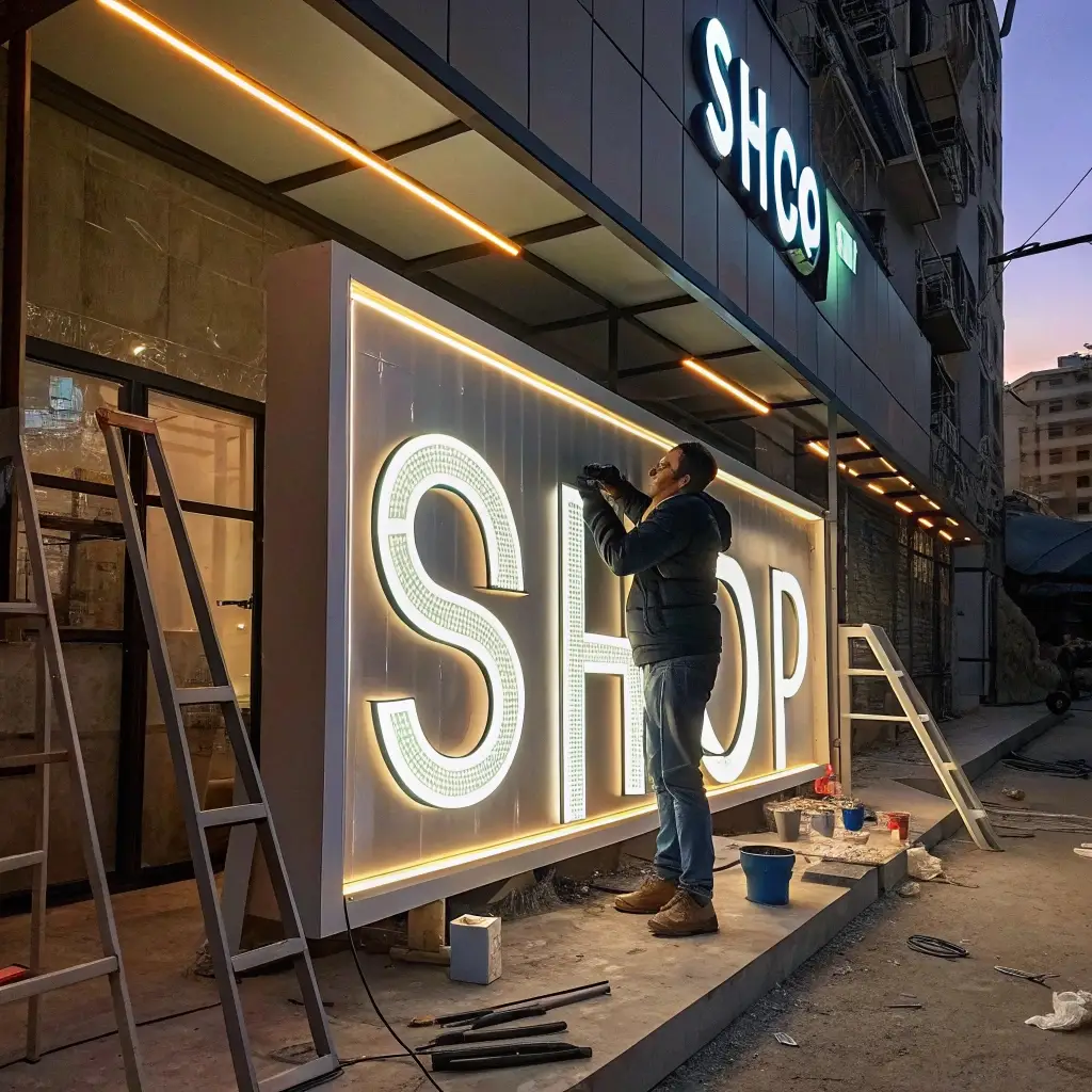 خدمات تابلوسازی فلکسی در رشت با طراحی رایگان