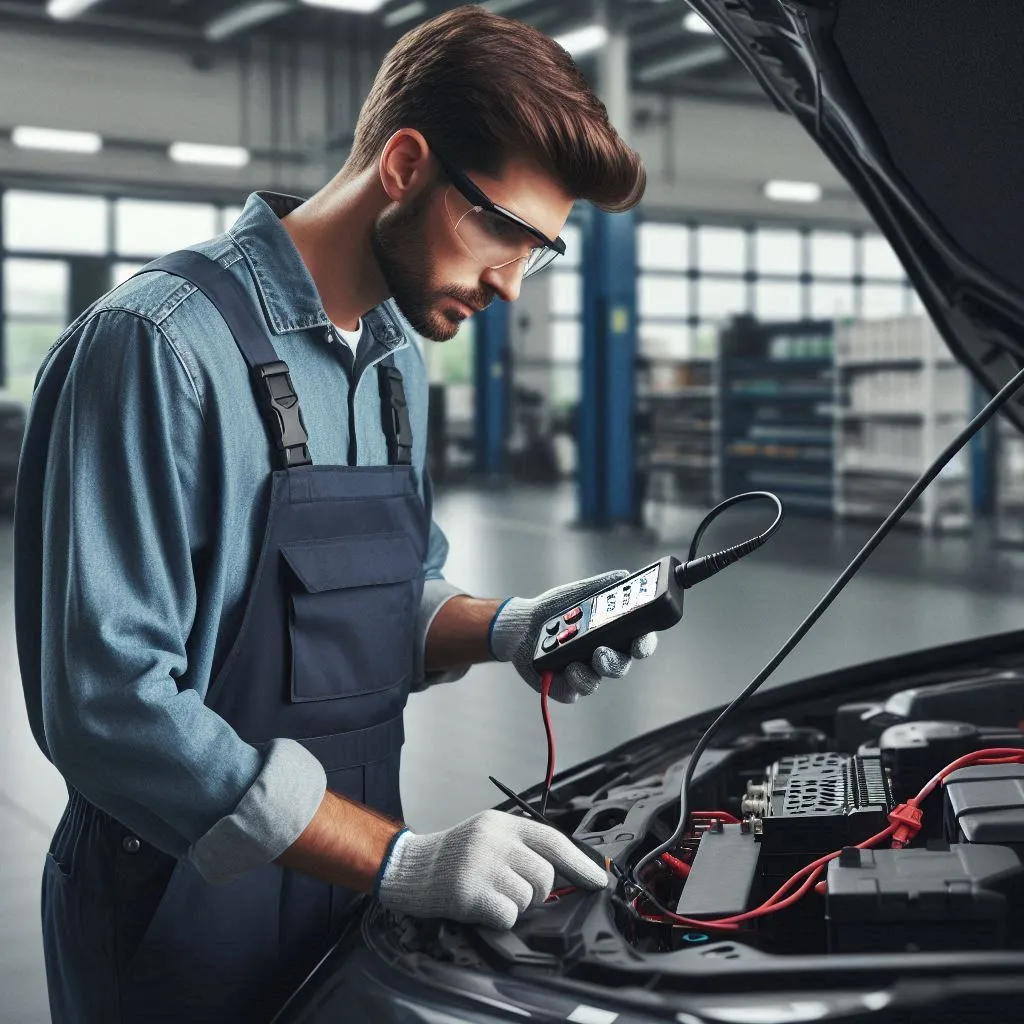 خدمات تست سلامت باتری خودرو در تهران ستارخان