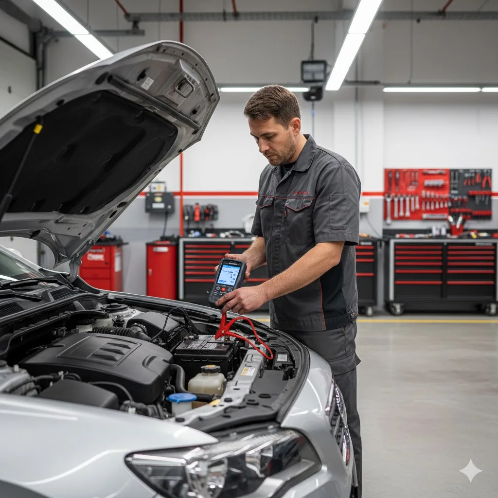 خدمات تست سلامت باتری خودرو در تهران مطهری