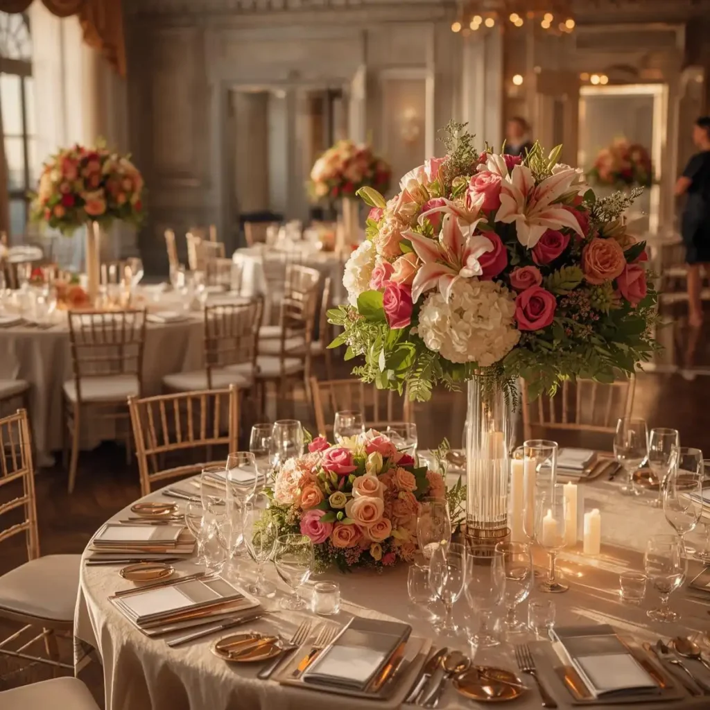 خدمات تشریفات مجالس با گل آرایی حرفه ای در تهران شهران