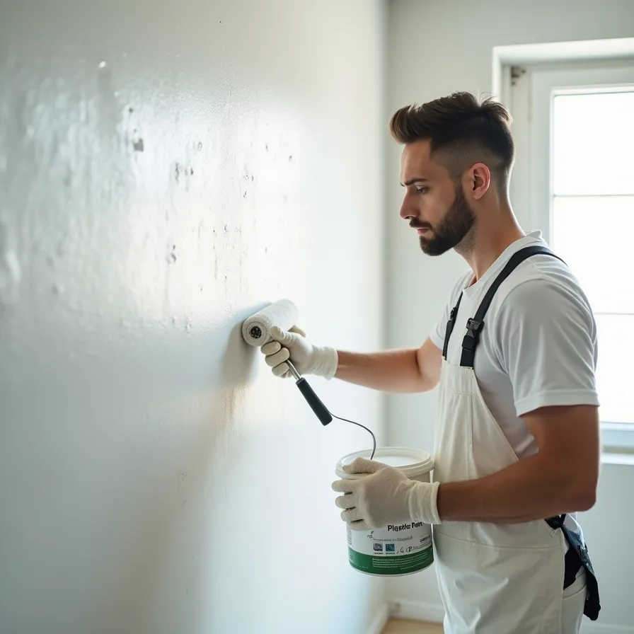 خدمات رنگ پلاستیک زدن دیوار گچی در تهران دروس