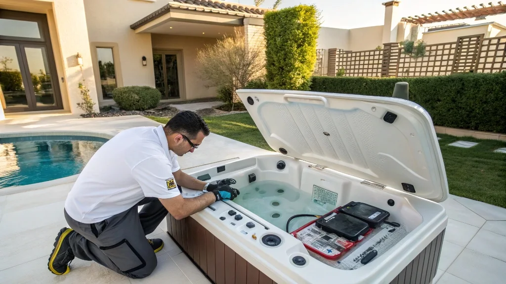 خدمات سرویس دوره ای جکوزی خانگی در کرج