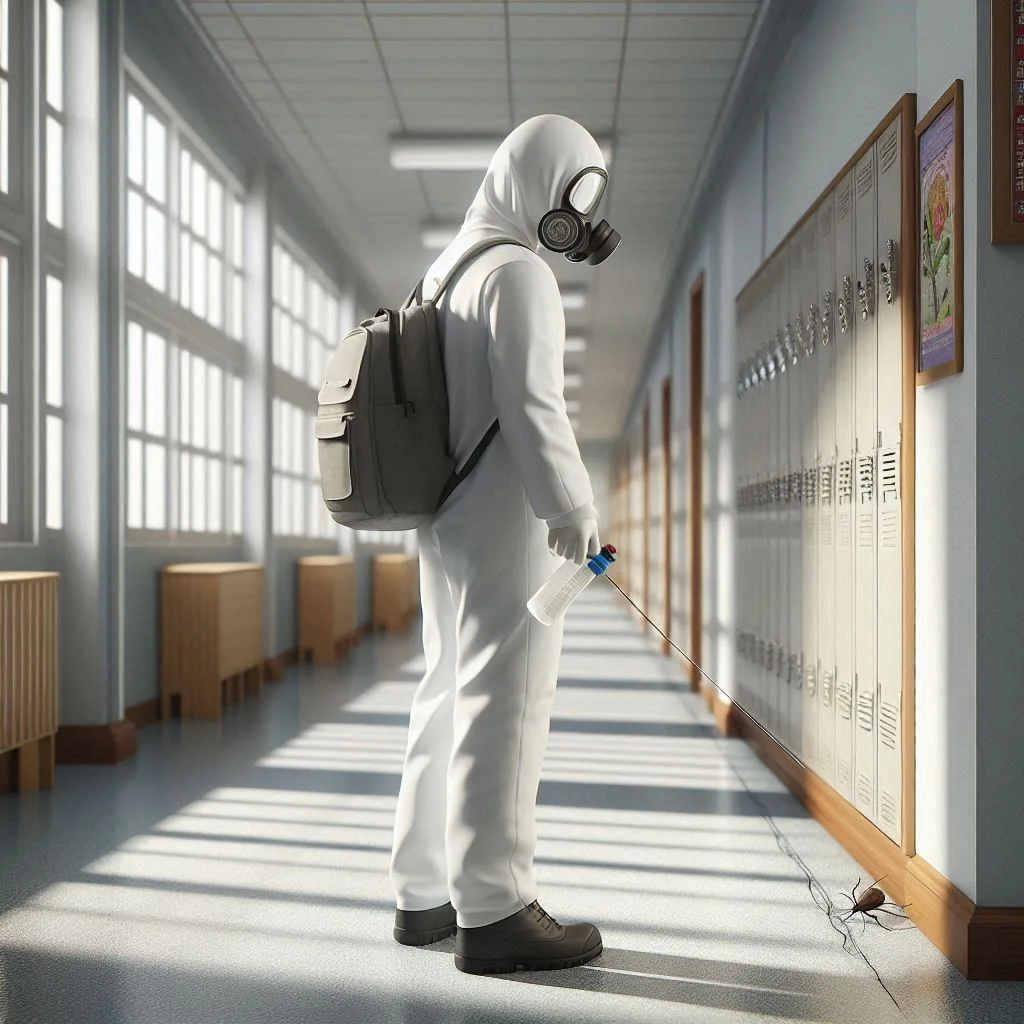 خدمات سمپاشی مدارس بدون ایجاد حساسیت در شهریار