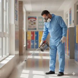 خدمات سمپاشی مدارس بدون ایجاد حساسیت در پردیس