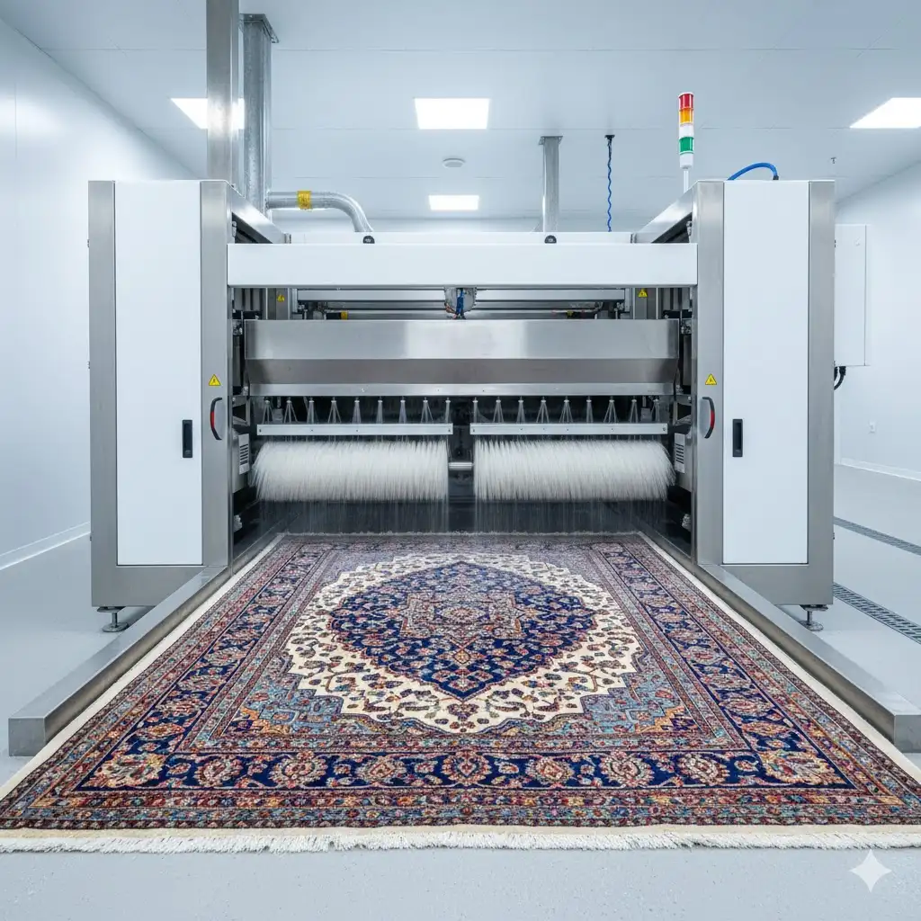 خدمات شستشوی فرش پشمی در تهران