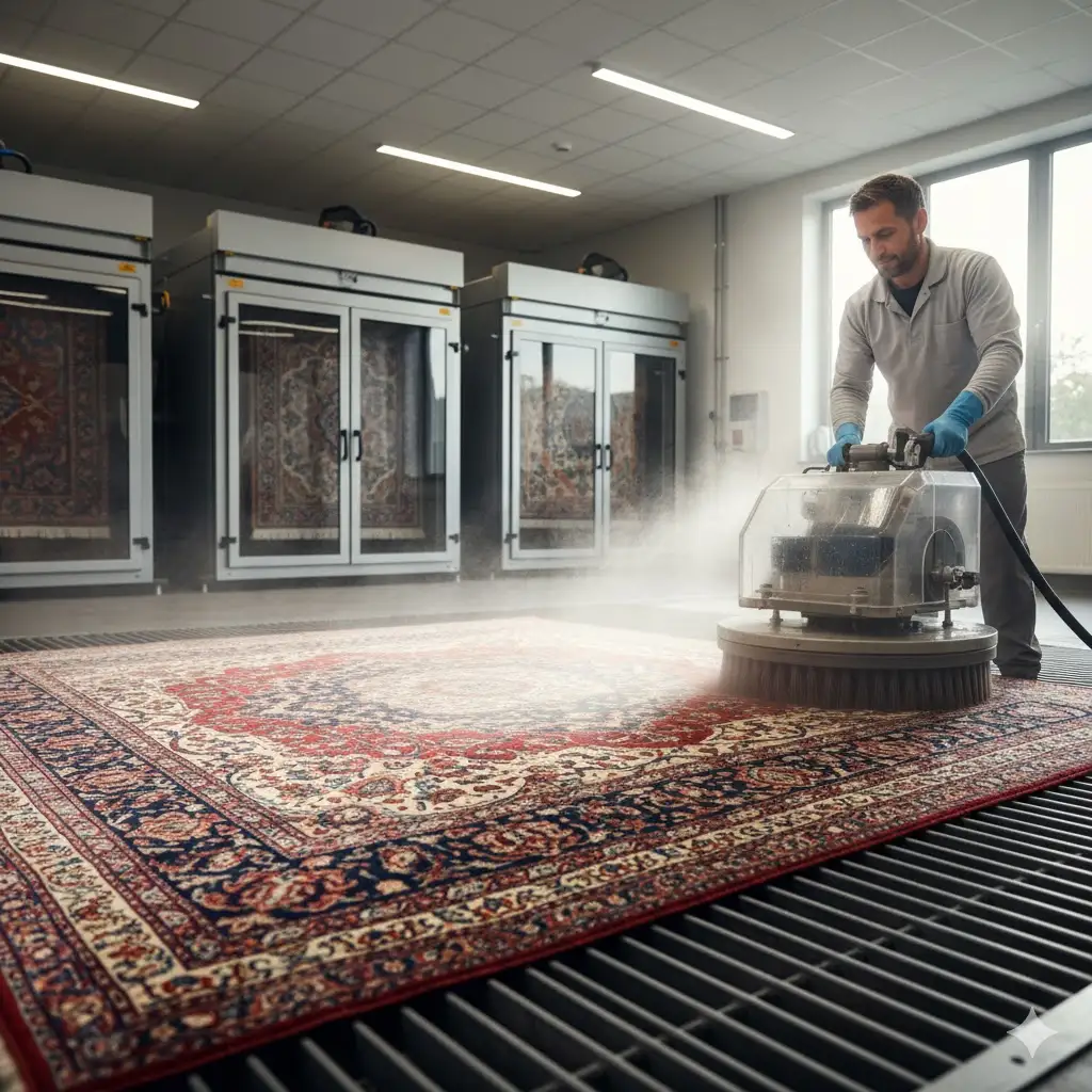 خدمات شستشوی فرش پشمی در پردیس