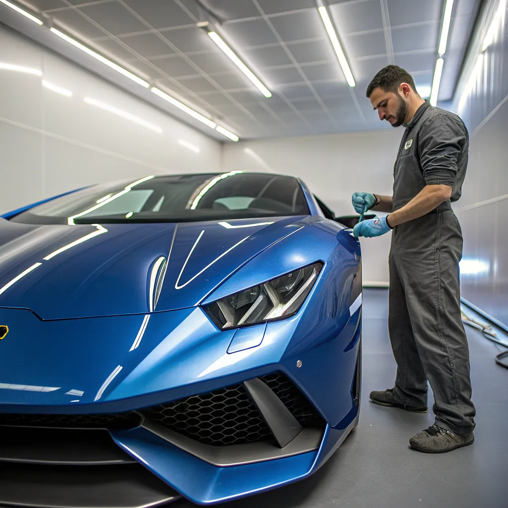 خدمات صافکاری خودروهای اسپرت در تهران فرمانیه