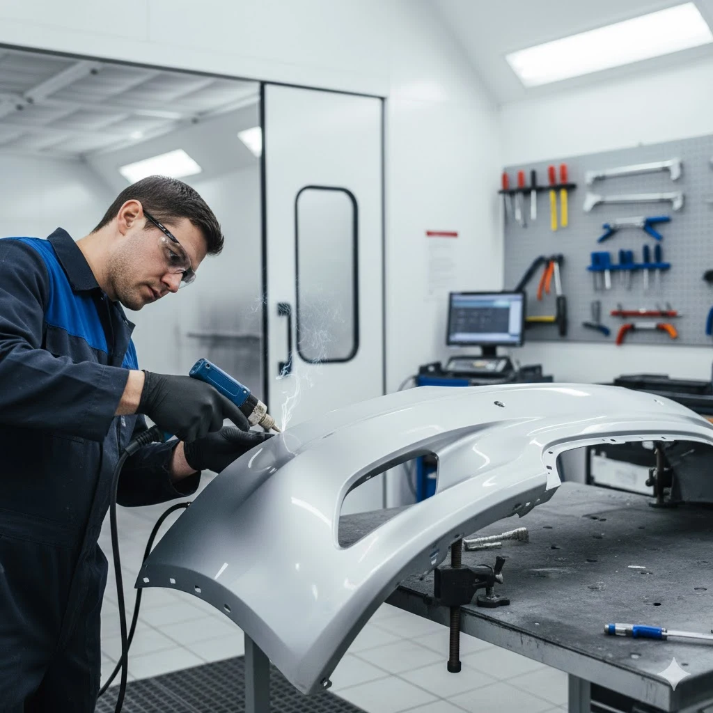 خدمات صافکاری و تعمیر سپر در تهران کارگر